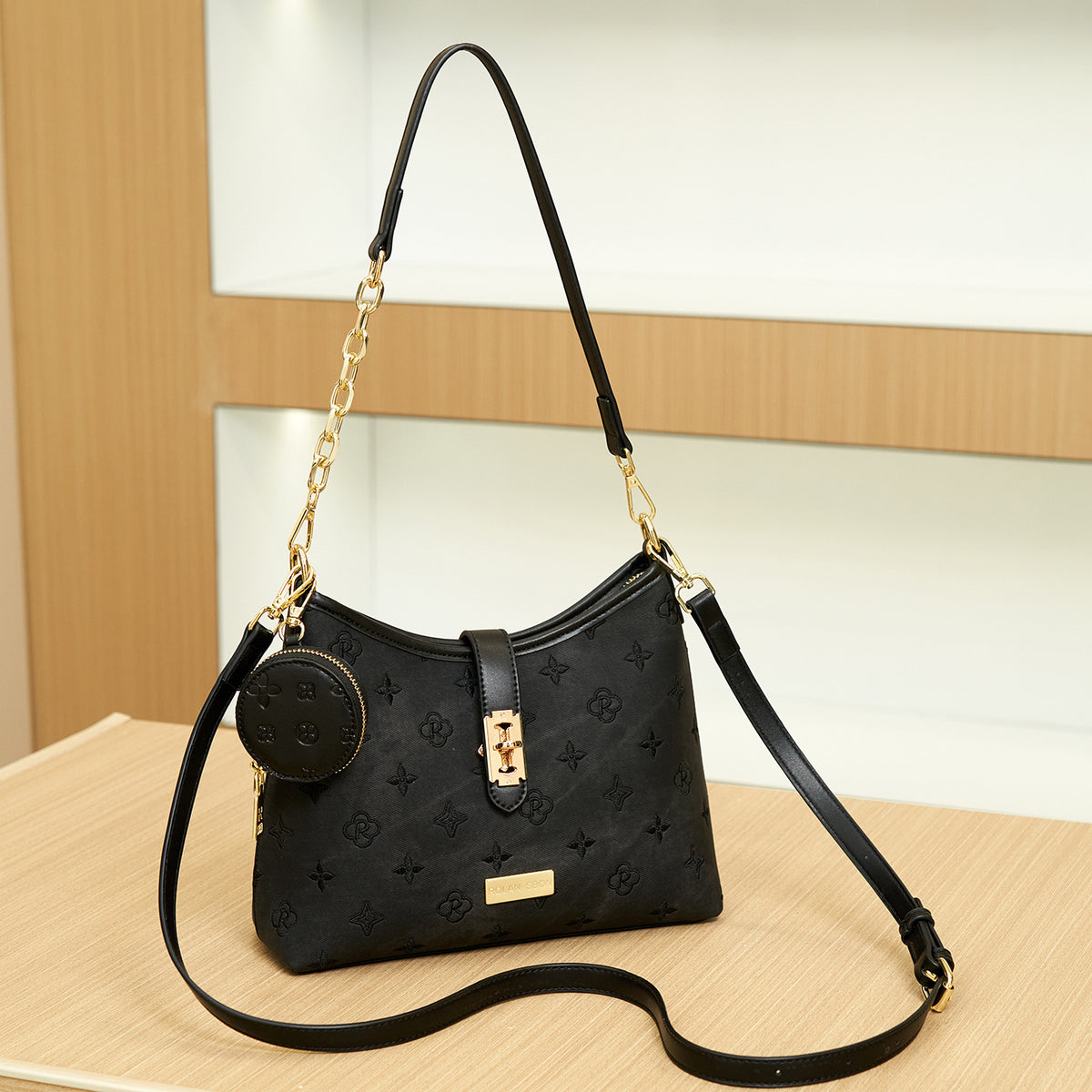Women's Fashion Portable Light Luxury Trendy Design Women's Messenger Bag