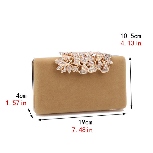 Women's With Diamonds Dinner High-grade Luxury Banquet Evening Bags