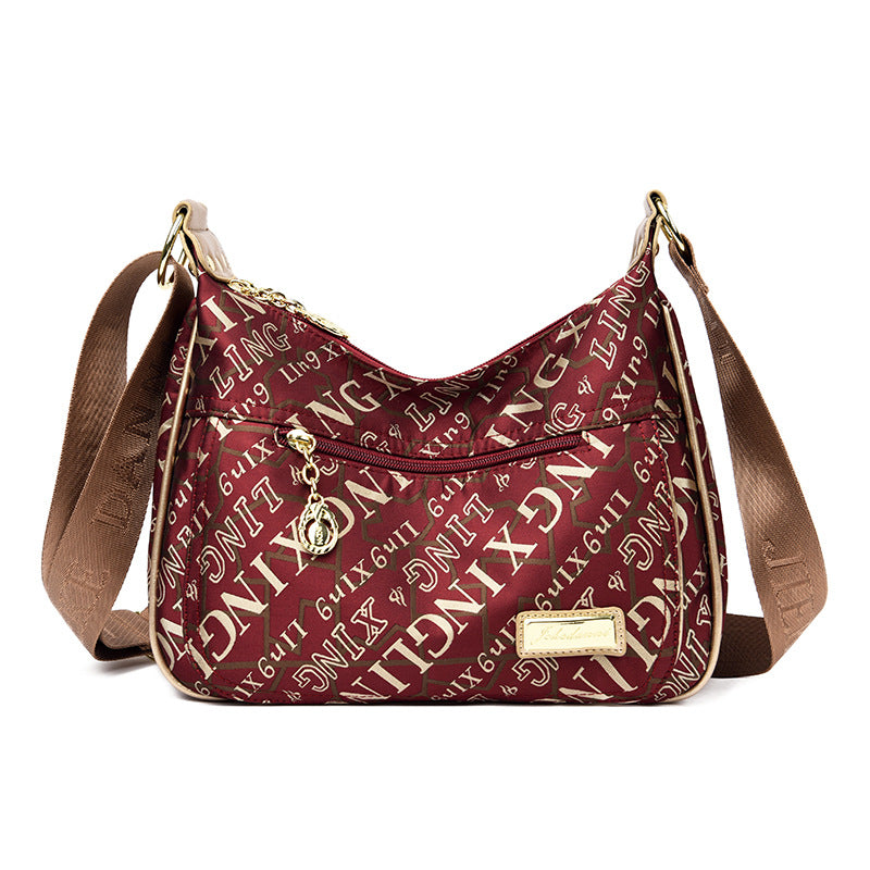 Waterproof Oxford Cloth Summer Large Capacity Crossbody Bags