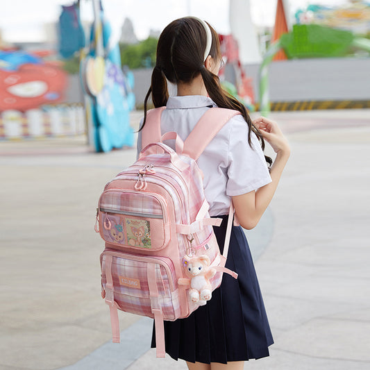 High Large Capacity Quality Junior's Burden Middle School Students' Schoolbags