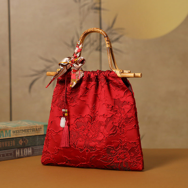 Cool Wedding Red Chinese Style Elegant Shoulder Bags