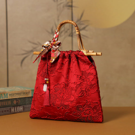 Cool Wedding Red Chinese Style Elegant Shoulder Bags