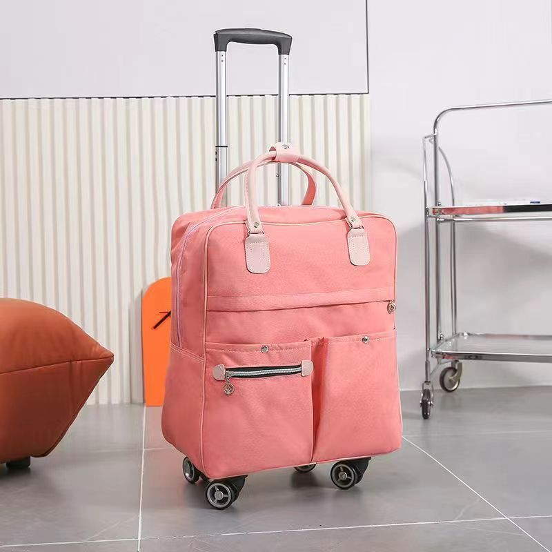 Women's Large Capacity Short Lightweight Folding Boarding Travel Bags