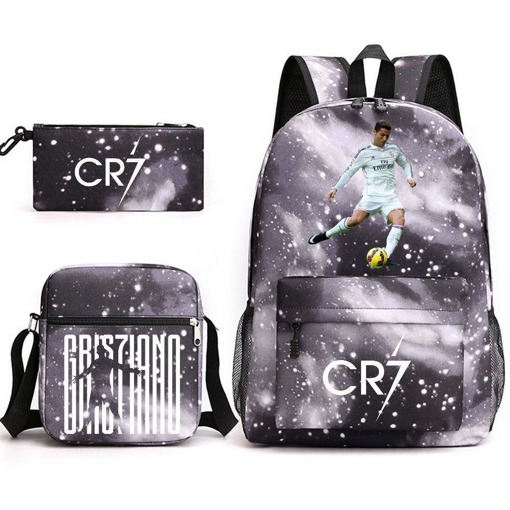 Pencil Three-piece Canvas Large Capacity Leisure Shoulder Bags