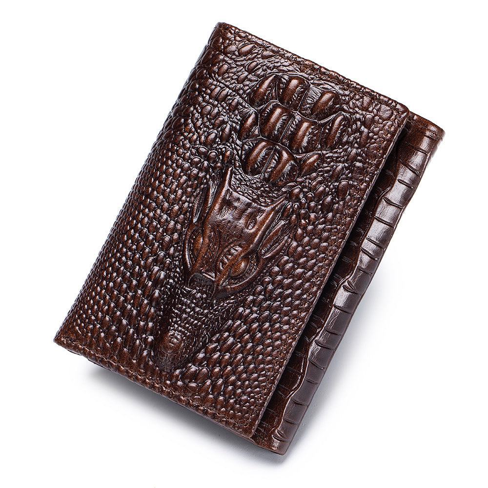 Men's Pattern Multiple Slots Vintage Style With Men's Wallet