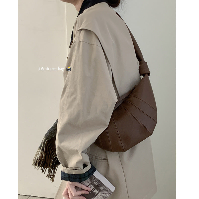 Women's Fashion Retro Niche Korean Style Moon Bags