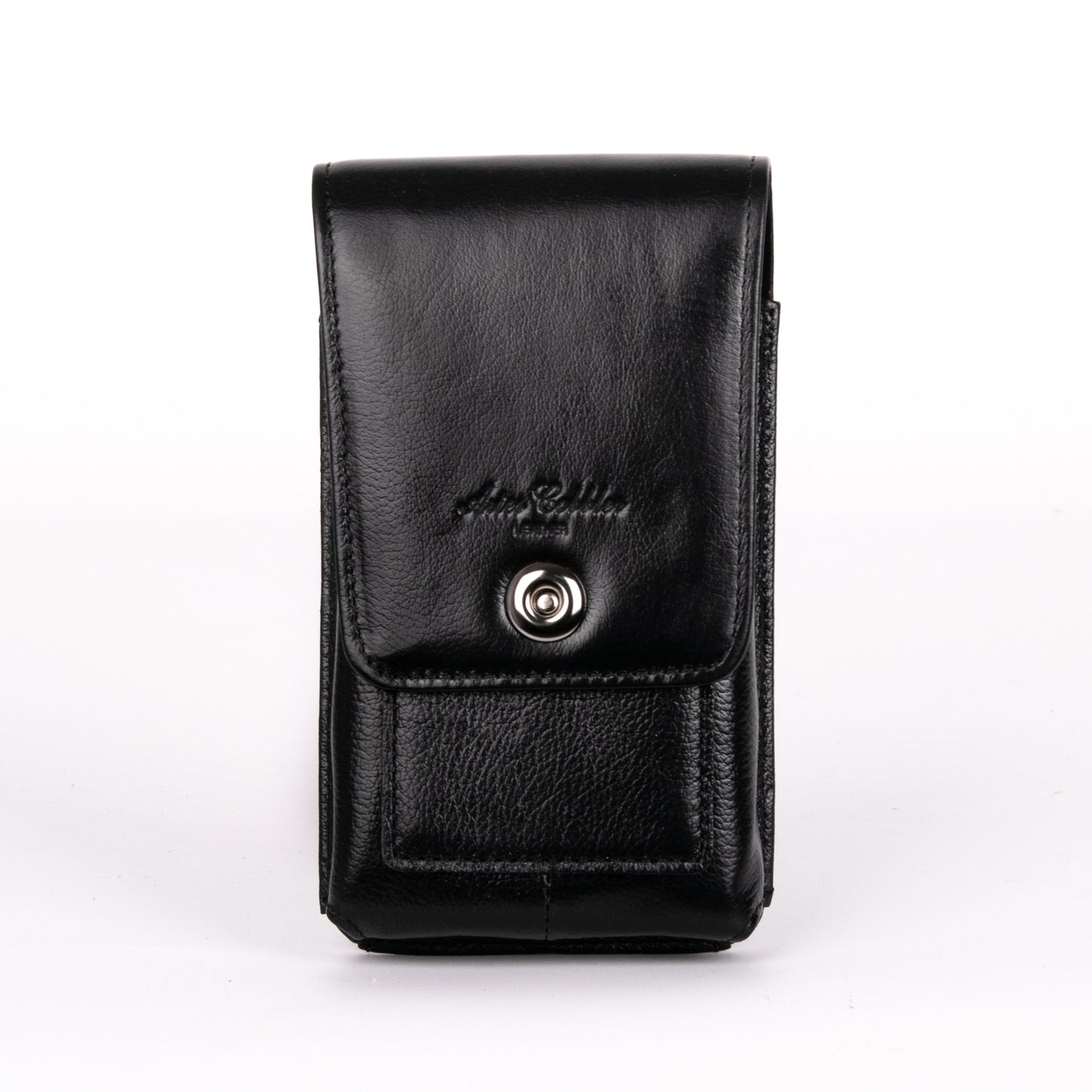 Men's Genuine Leather Mobile Inch With Plug Bags