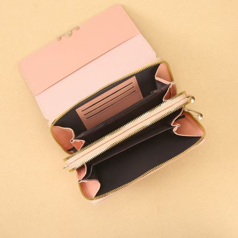 Trendy Attractive Cool Thin Mid-length Clutch Ladies Wallet