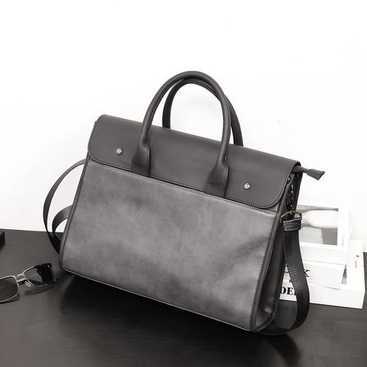 Men's Large Capacity Korean Retro Fashion Men's Briefcases