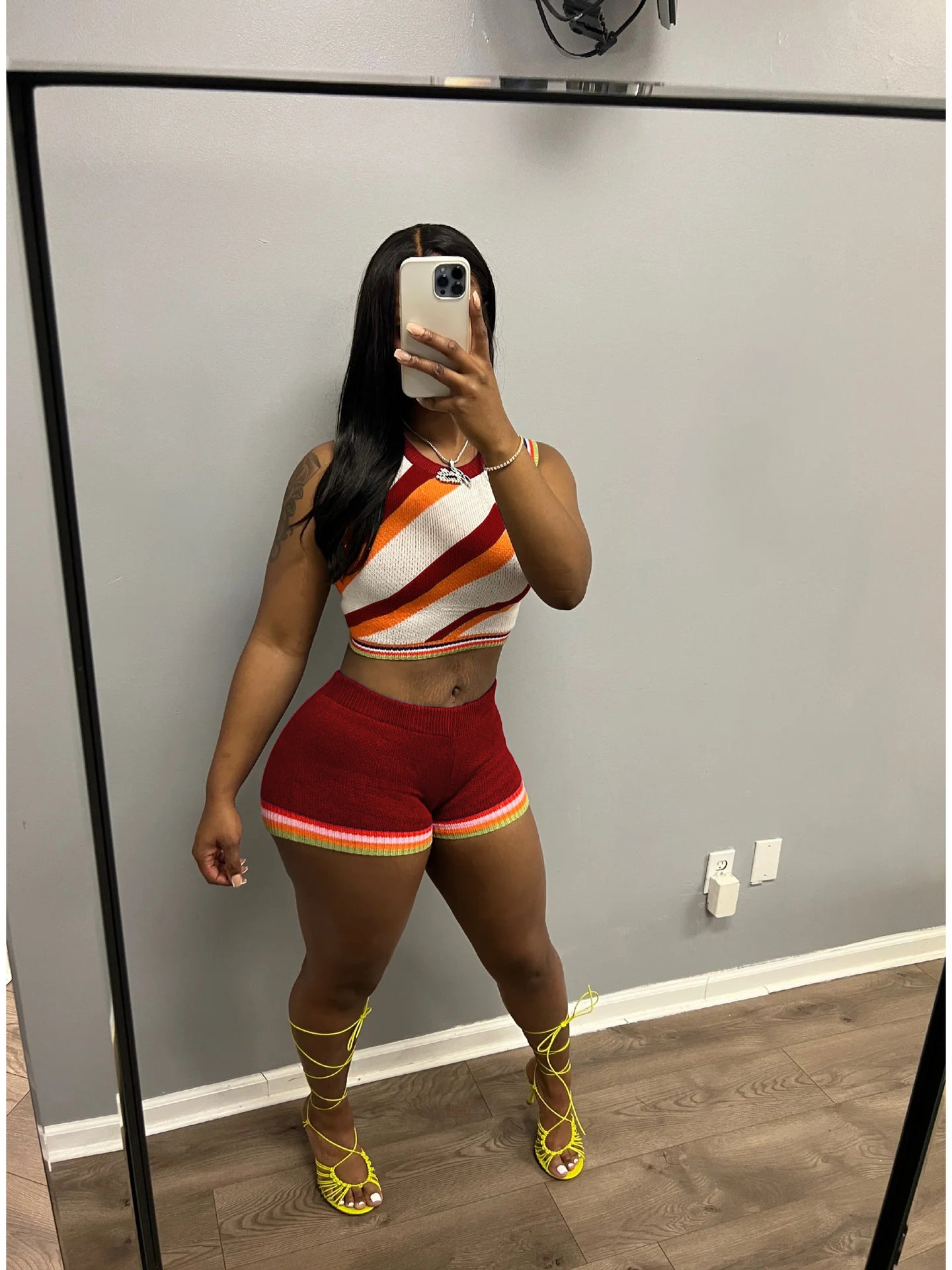 Women's Fashion Sleeveless High Waist Slim Fit Hip Suits
