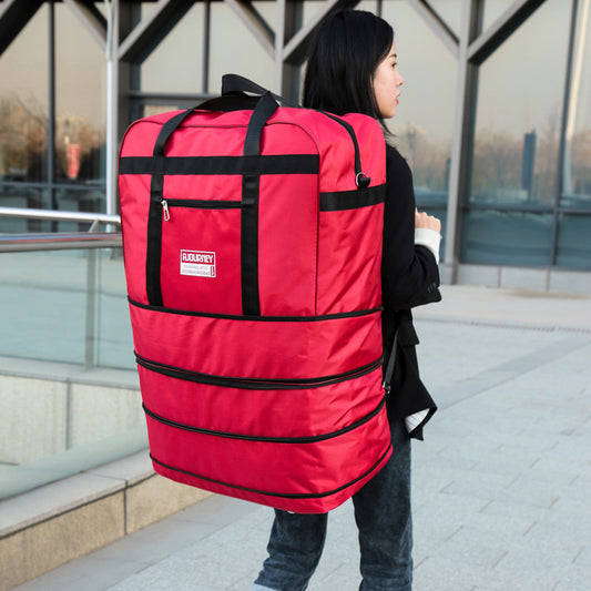 Oxford Cloth Aviation Consignment Expandable Overseas Travel Bags