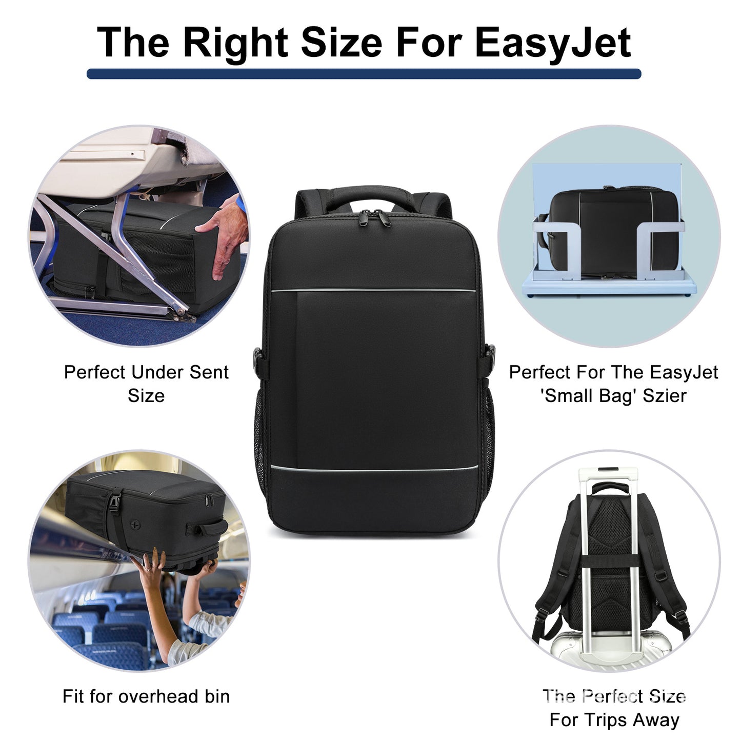 Women's & Men's & Cabin Boarding Airline Computer Backpacks