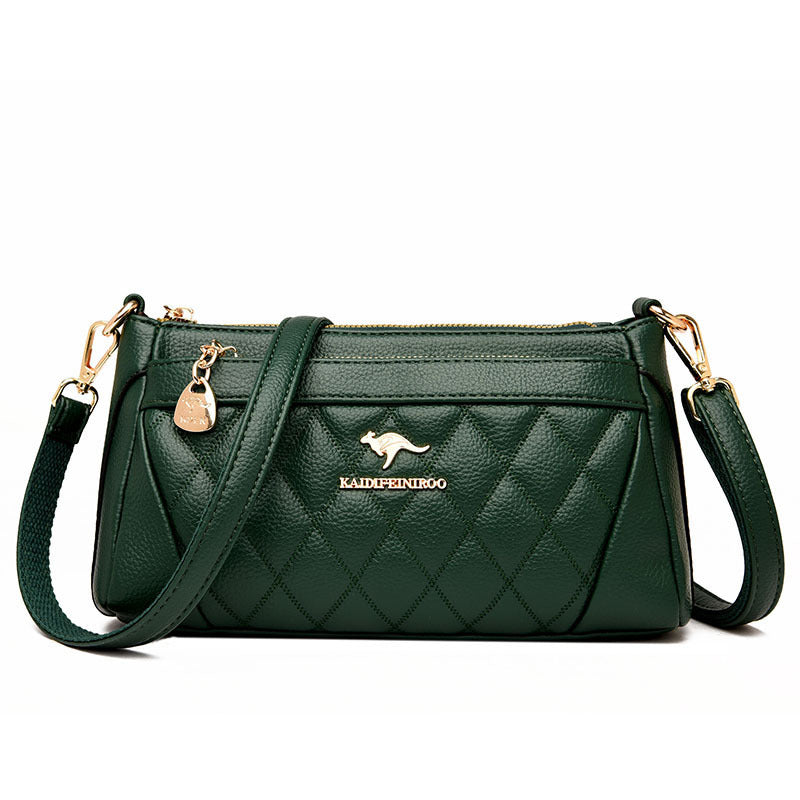 Women's Glamorous Genuine Leather Fashionable Soft Shoulder Bags