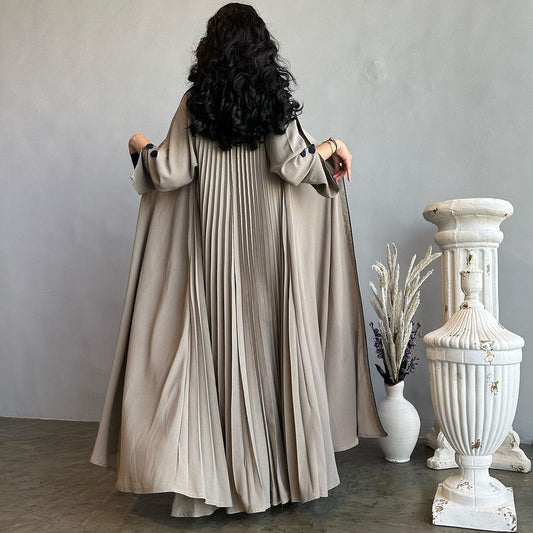 Women's Classic Maxi Dress Elegant Robe Cardigans