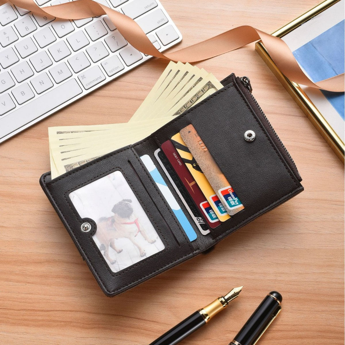Men's Multiple Slots Vintage Large Capacity Men's Wallet