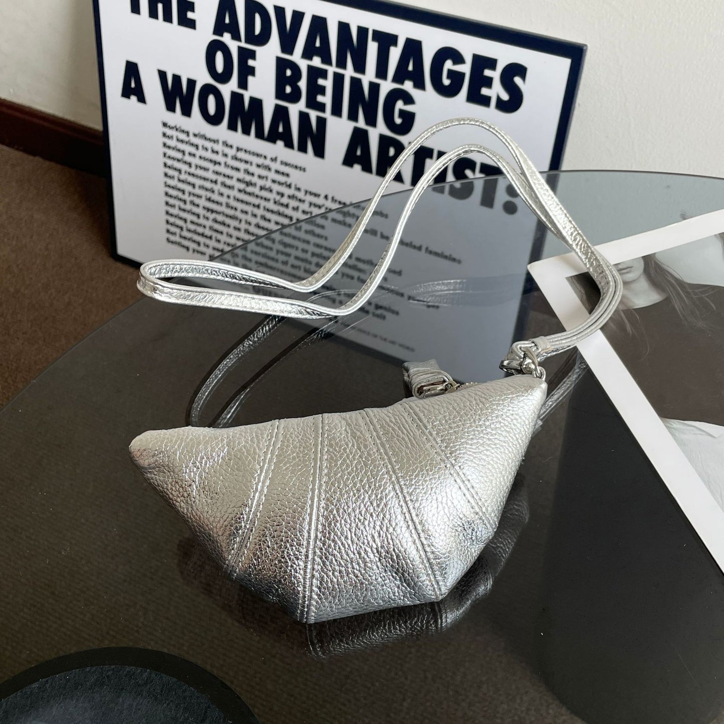 Hanging Neck Croissant Dumpling Can Be Ladies Wallets