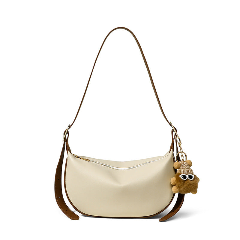 Women's Advanced Texture Niche Leather Dumpling Women's Messenger Bag