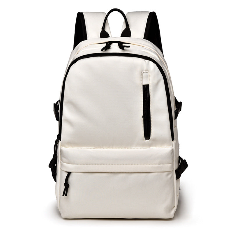 Men's Simple Female Junior High Large Capacity Backpacks