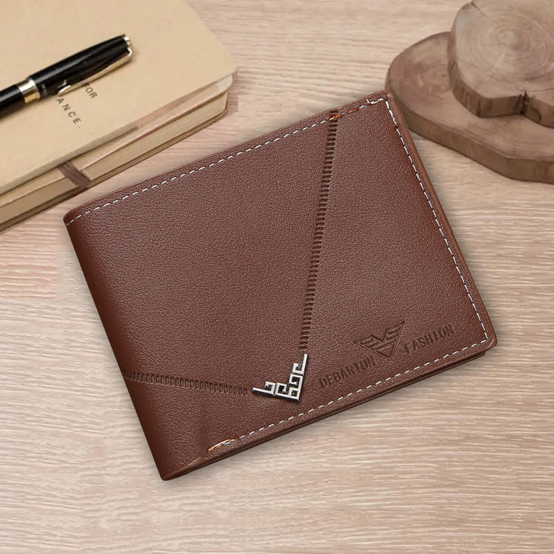 Men's Multiple Slots Certificate Large Capacity Business Men's Wallet