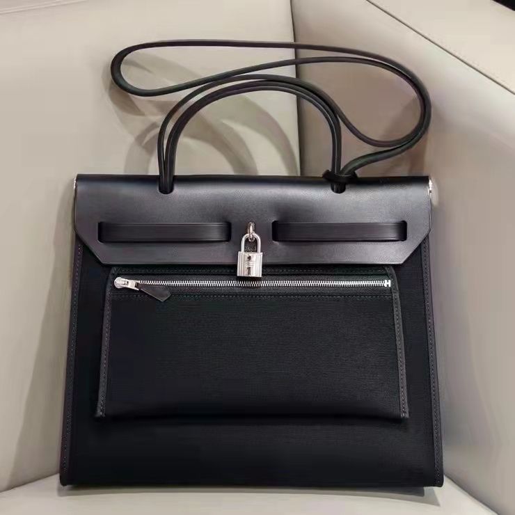 Cowhide Leather Hand Carrying Son Mother Women's Handbag
