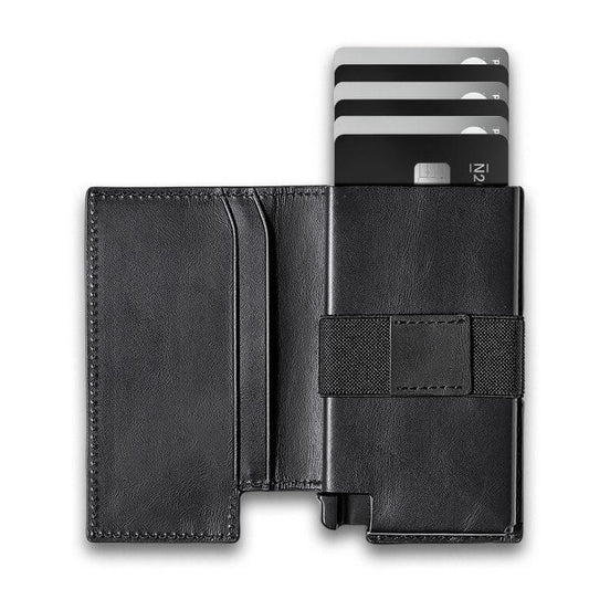 Men's Popular Metal Swiping Metallic Aluminium Card Holder