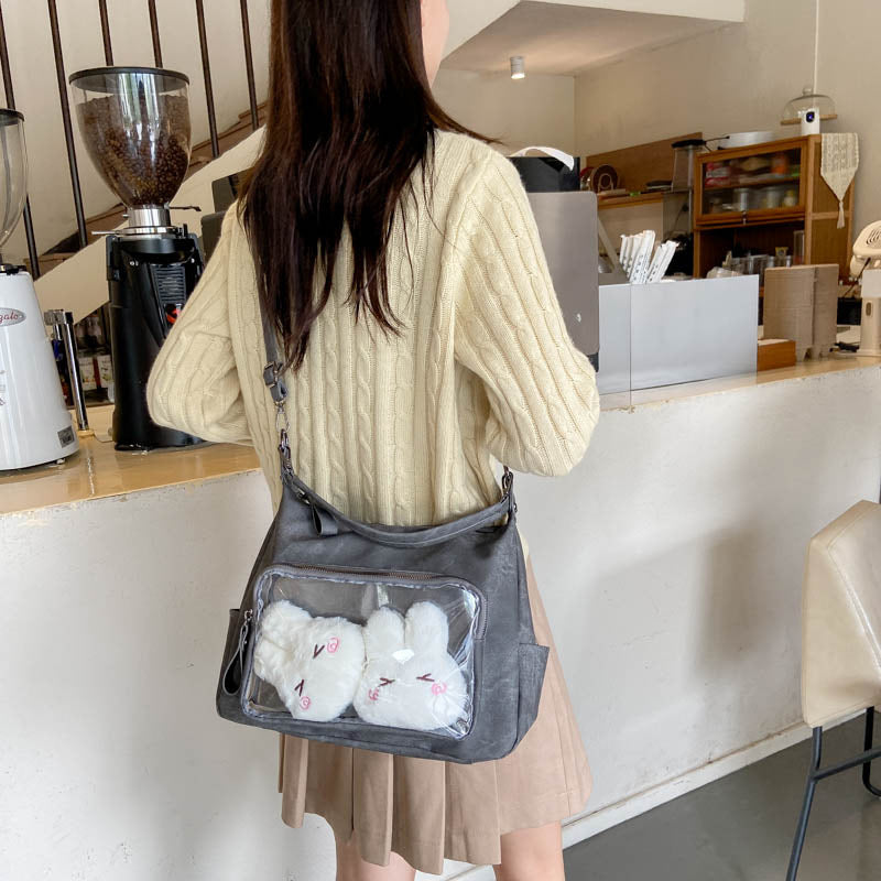 Style Transparent Barlow Valley Cartoon Large Capacity Versatile Bags