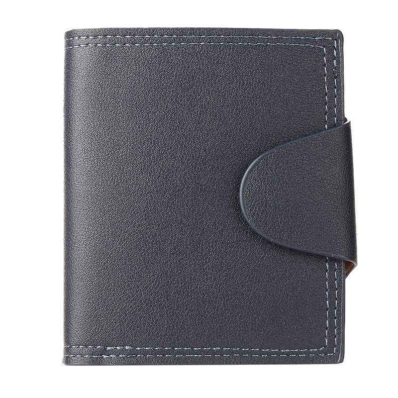 Men's Short Simple College Trendy Unique Soft Card Holder