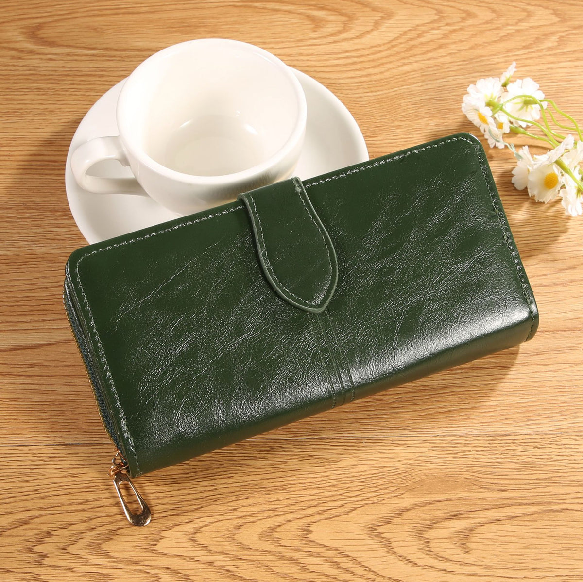 Women's Long High-grade Large Capacity Multiple Slots Ladies Wallet