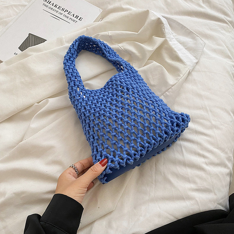 Women's Korean Style Fashionable Stylish Hollow Wrist Handmade Women's Handbag