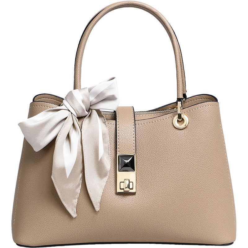 Women's Genuine Leather Elegant Female Birthday High Sense Women's Handbag