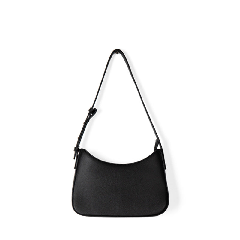 Women's Korean Niche Design Minimalist Texture Underarm Simple Handbags