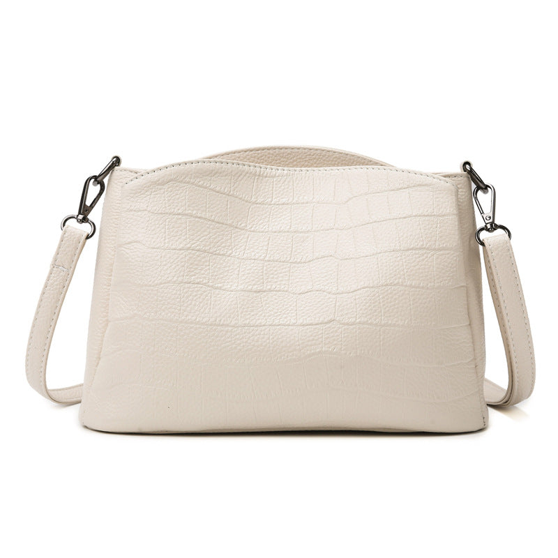 Women's Genuine Leather Trendy Fashion Large Capacity Shoulder Bags