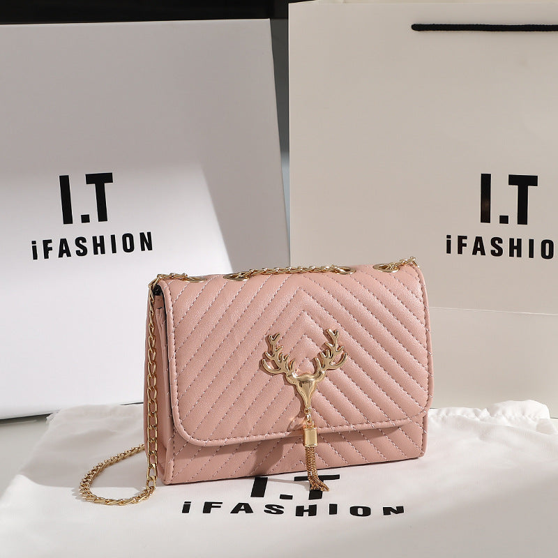 Versatile Glamorous Cool Women's Style Chain Women's Messenger Bag