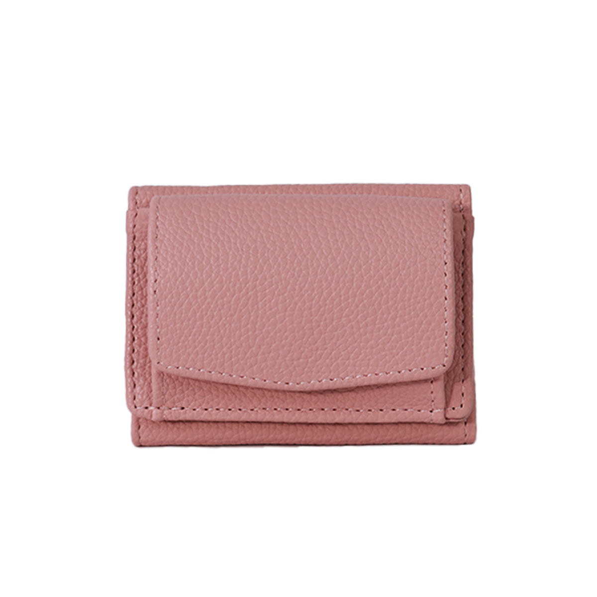 New Mini Short Female Lychee Pattern Coin Purses