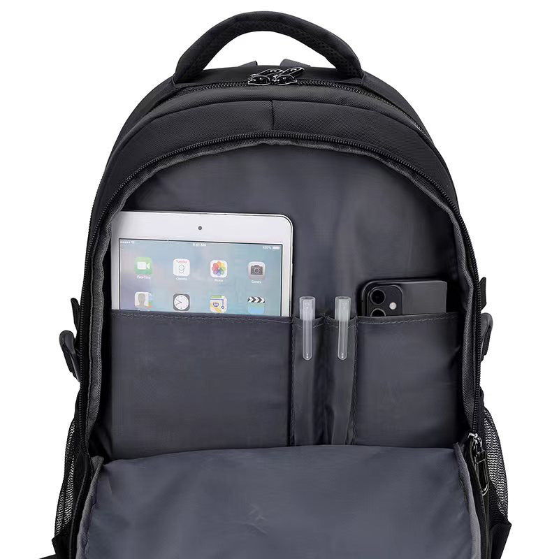 Men's Junior's Large Capacity Waterproof Big Middle School Students' Schoolbags