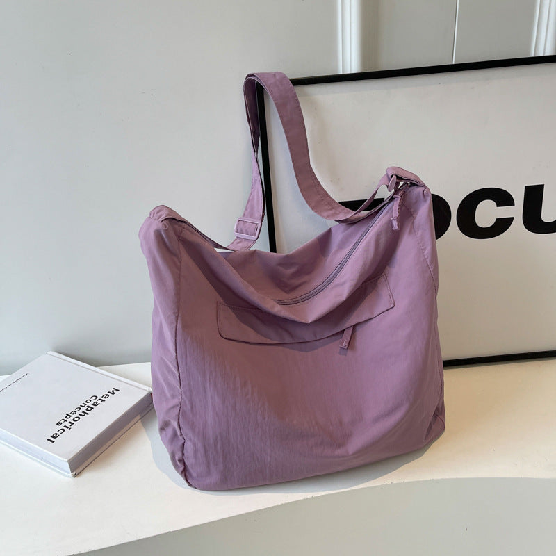 Women's Capacity Commuter Simple Nylon Canvas For Bags