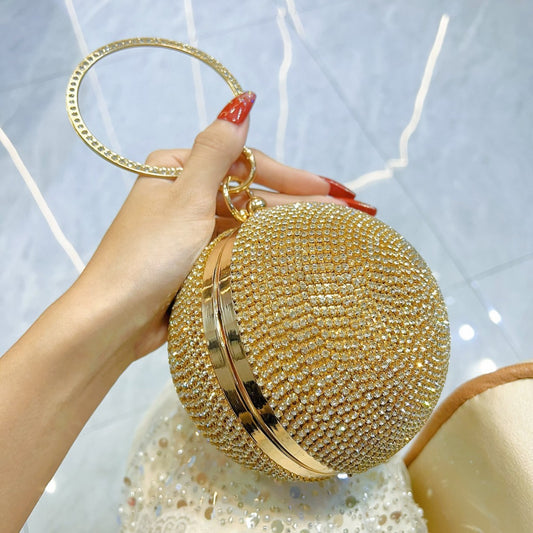 Women's Banquet Pearl Pouch Diamonds Little Fairy Handbags