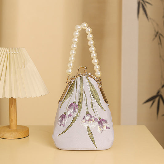 Town Embroidered Ancient Style Cheongsam Banquet Bags