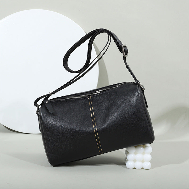Men's Genuine Leather Fashion Waterproof Horizontal Korean Men's Messenger Bags