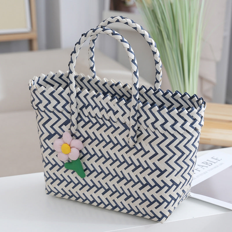 Women's Woven Urban Simple Horizontal Daily Matching Bags