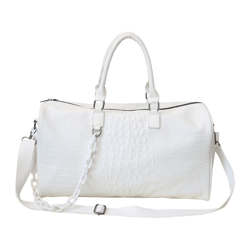 Pattern Portable Large Capacity Short Business Bags