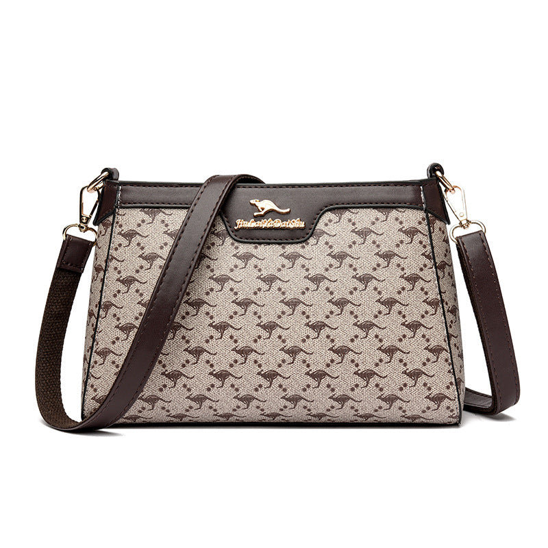 Graceful Women's Fashion Mother Print Pouch Women's Messenger Bag