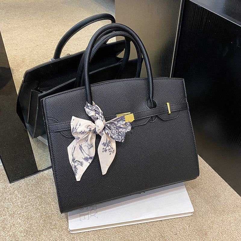 Women's Large Capacity Fashion Portable Platinum Big Women's Handbag