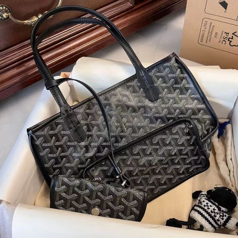 One Double-sided Size Printed Portable Shopping Bags