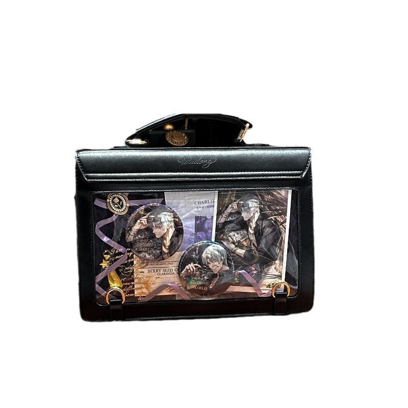 Everyday Joker Two-dimensional Transparent Badge Bar Pain Bags