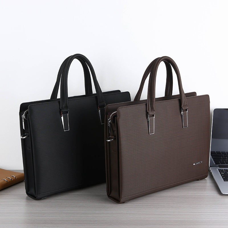 Men's Business Compartment High-grade Light Luxury Computer Men's Briefcases