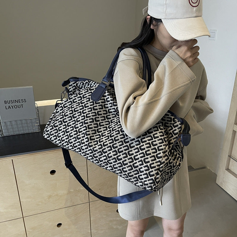 Women's Portable Large Capacity Lightweight Short Distance Travel Bags