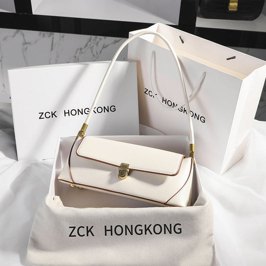 Women's Surrogate Shopping Genuine Leather Trendy Design Shoulder Bags