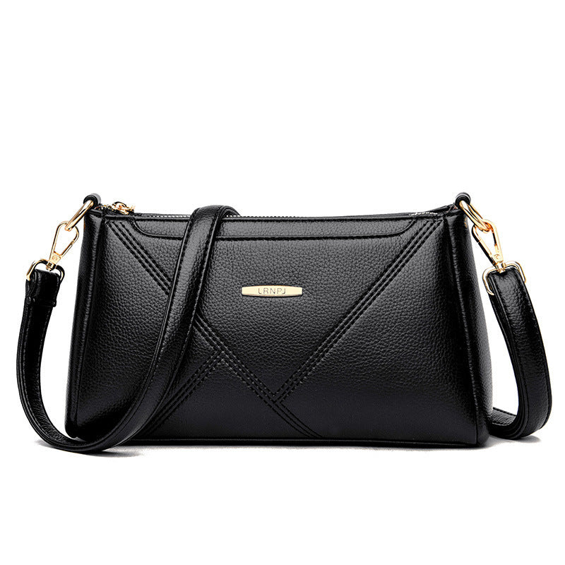Women's Elegant Fashion Mom Underarm Leather Crossbody Bags