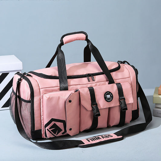 Women's & Men's & Dry Wet Separation Portable Large Travel Bags